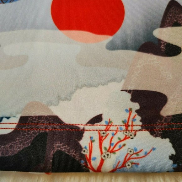 Handmade Japanese Style A-Line Colorful Skirt - Picture 8 of 10